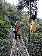 Hanging bridge, La Fortuna, Costa Rica 2014